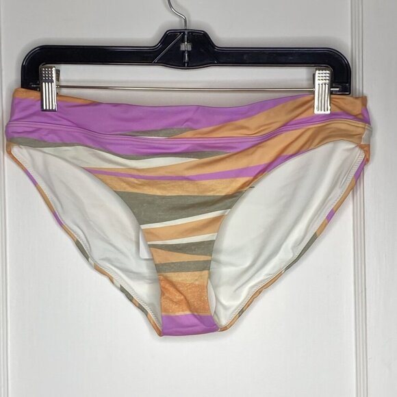prAna Summer Wave Size X-Small Mid Rise Swimwear Banded Swim BOTTOM “waves” - Picture 3 of 8